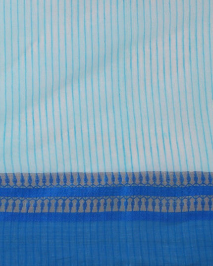 DESH BIDESH Woven Design Pure Cotton Bengal Taant Saree