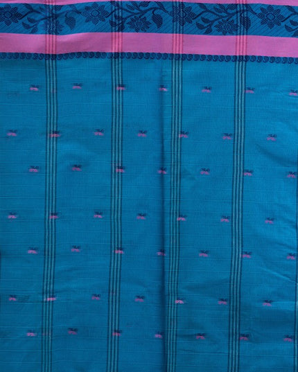 DESH BIDESH Woven Design Pure Cotton Taant Saree
