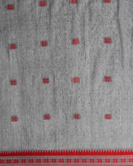 DESH BIDESH Woven Design Ethnic Motifs Pure Cotton Taant Saree