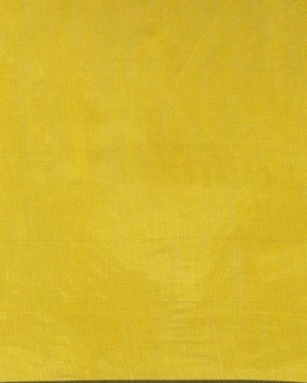 Exquisite Colourblocked Silk Cotton Saree in Olive Green and Pink