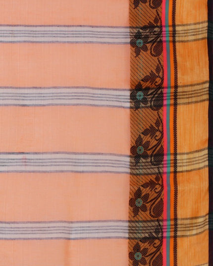 DESH BIDESH Woven Design Pure Cotton Taant Saree