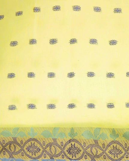 DESH BIDESH Ethnic Motifs Pure Cotton Taant Saree