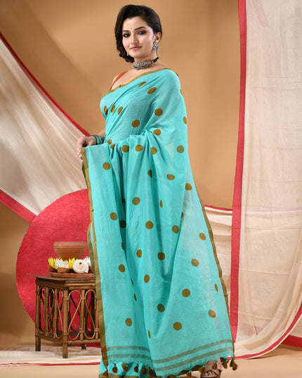 Women cotton handloom mulmul cotton sarees mul cotton sarees for women latest, Nazakat design batik print bandhani malmal linen office daily, party, wear sarees for women (Tute)