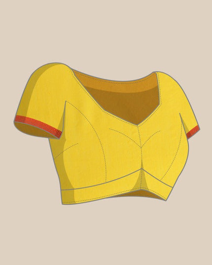 DESH BIDESH Solid Pure Cotton Taant Saree