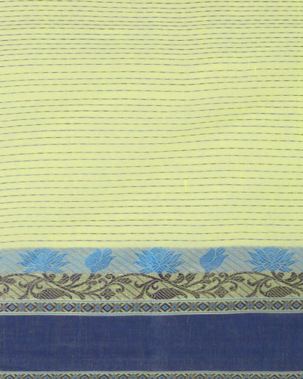 DESH BIDESH Woven Design Pure Cotton Taant Saree