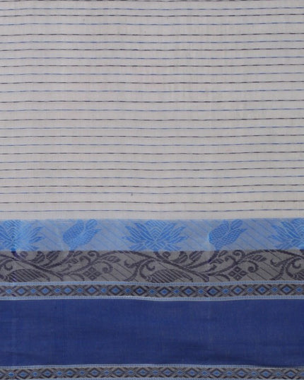 DESH BIDESH Woven Design Pure Cotton Taant Saree