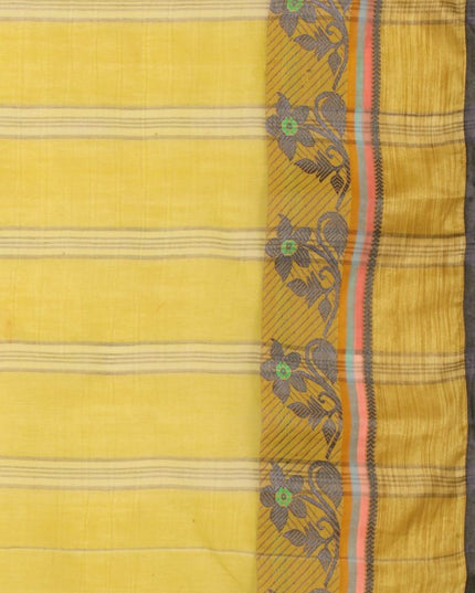 DESH BIDESH Woven Design Pure Cotton Taant Saree