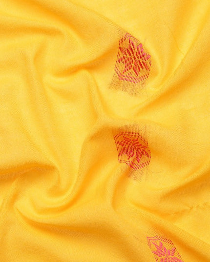 DESH BIDESH Woven Design Ethnic Motifs Pure Cotton Taant Saree