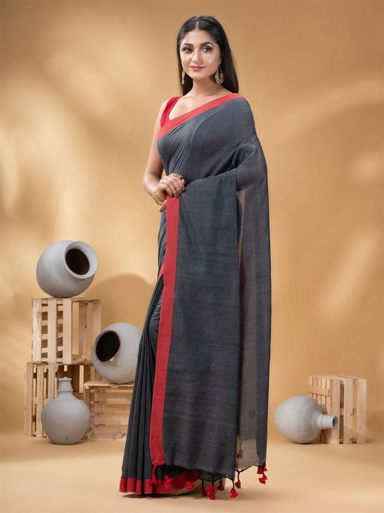 DESH BIDESH Pure Cotton Saree: Lightweight, Elegant, and Comfortable Daily Wear