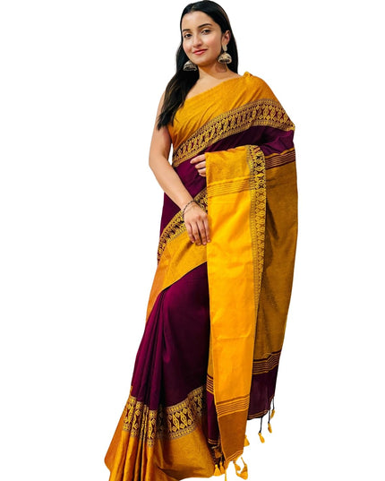 dB DESH BIDESH Women’s cotton saree for woman soft mulmul trending georgette farewell saree for women organza tissue new daily, wear kerala summer bengal handloom cotton sarees for women
