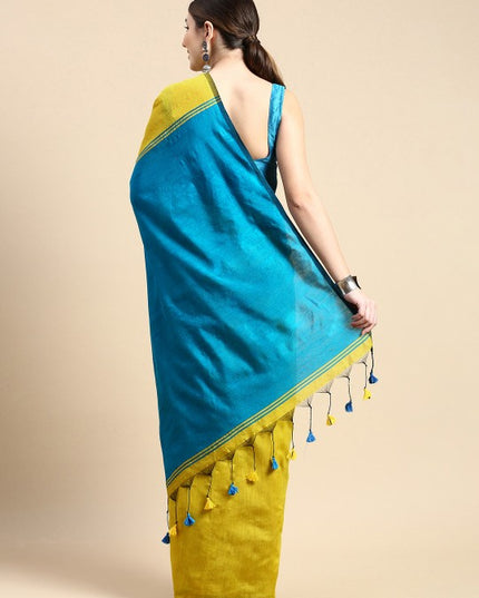 Ghicha Colourblocked Cotton Silk Saree: Elegant, Lightweight, and Versatile Indian Attire