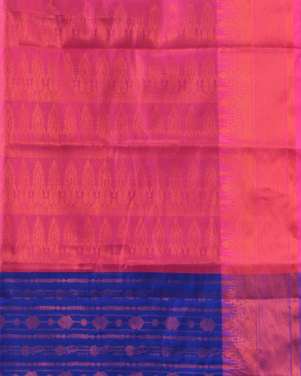 DESH BIDESH Woven Design Zari Kanjeevaram Saree