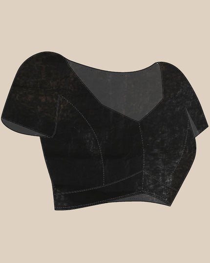 Women's Cotton silk handloom cotton jamdani sarees for women golden party, wear saree latest, Ragini design new, collection tant cotton linen dhakai muslin sarees for women (Black Golden)