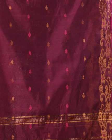 Women cotton silk tant handloom saree mysore party, wear sarees latest, design wedding, banarasi design georgette saree soft silk cotton MidNight Zari sarees for women (Brown)