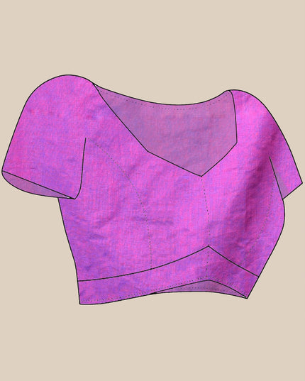 dB DESH BIDESH Women`s Mul Cotton Sarees Soft Fancy Phoolpari Latest, Design Party, Wear Cotton New Linen Saree For Woman With Blouse Piece (Purple)