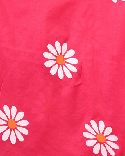 dB DESH BIDESH Women`s Mul Cotton Sarees Soft Fancy Phoolpari Latest, Design Party, Wear Cotton New Linen Saree For Woman With Blouse Piece (Pink)