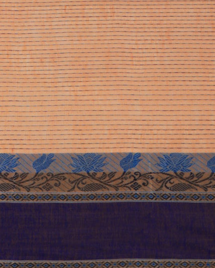 DESH BIDESH Woven Design Pure Cotton Taant Saree