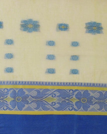 DESH BIDESH Woven Design Pure Cotton Taant Saree