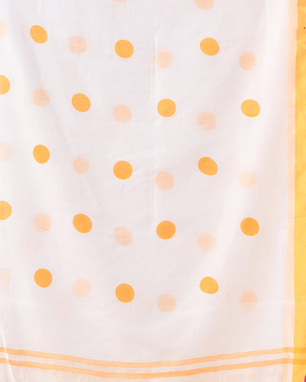 Women cotton silk tant handloom saree mysore party wear sarees latest design wedding handloom  sarees for women latest (Yellow)