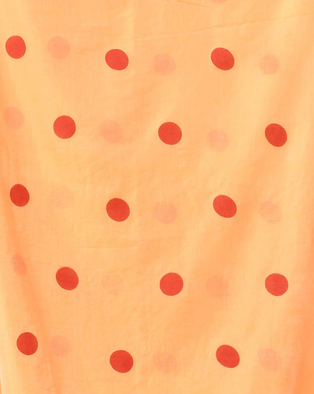 Women cotton handloom mulmul cotton sarees mul cotton sarees for women latest, Nazakat design batik print bandhani malmal linen office daily, party, wear sarees for women (Yellow Red)