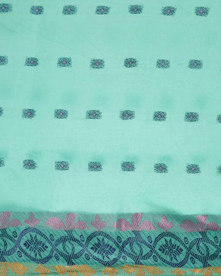 DESH BIDESH Ethnic Motifs Pure Cotton Taant Saree