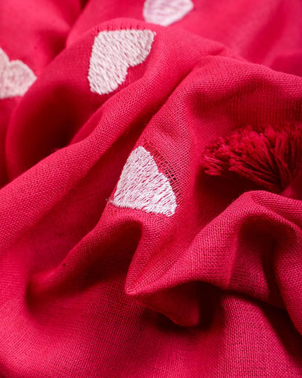 dB DESH BIDESH Women`s Soft Cotton Linen Embroidery Work Saree Mul Cotton Saree For Woman Dilruba Latest, Design Sarees With Blouse Piece