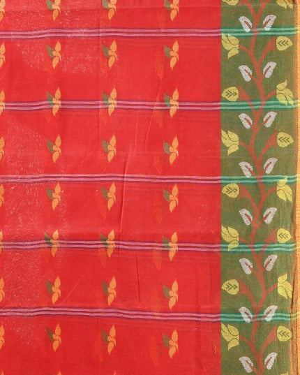 dB DESH BIDESH Women`s Cotton Saree For Woman Leaf Lata latest, sarees Design Sari For Women Cotton Tant Sarees For Women Handloom Saree For Woman Without Blouse Piece