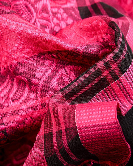 dB DESH BIDESH Women`s Cotton Linen Sarees For Women Nakshipar Design Bengal Handloom Mulmul Cotton Saree for women with unstitched Blouse Piece