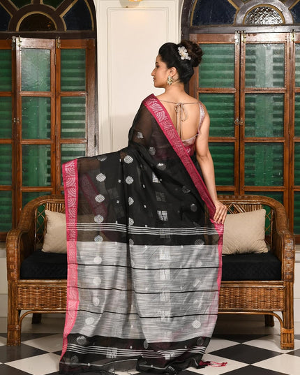 dB DESH BIDESH Women`s Cotton Silk Saree with Copper Zari Woven Mayurpankhi Design Soft Kanjivaram Cotton Silk Saree With Blouse Piece | Sari for women