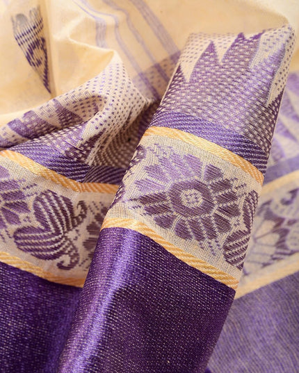 dB DESH BIDESH Women Traditional Pure Handloom Tant Cotton saree for woman KolkaMandir Latest, Design Without Blouse Piece