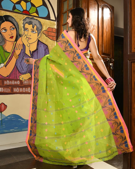 dB DESH BIDESH Cotton Saree For Woman Jorapata Design Border Sari for women Cotton | Pure Cotton Saree For Women Latest, Design Tant Saree For Woman Without Blouse Piece