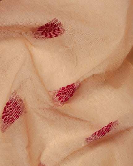 DESH BIDESH Woven Design Pure Cotton Taant Saree