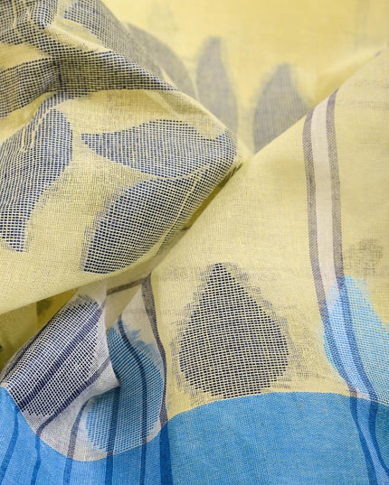 dB DESH BIDESH Women Traditional Bengal Handloom Cotton Tant Saree For Women Forest Design Border | Pure Cotton Saree For Woman Latest, Design Sarees For Women Without Blouse Piece