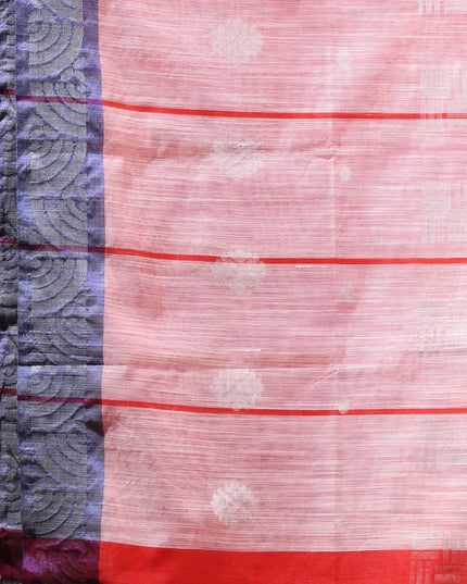 dB DESH BIDESH Women`s Cotton Silk Saree with Copper Zari Woven Mayurpankhi Design Soft Kanjivaram Cotton Silk Saree With Blouse Piece | Sari for women