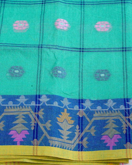 dB DESH BIDESH Women's Traditional Cotton Saree For Woman Charukatha latest, Design Sari For Women Cotton Silk Tant Handloom Bengali Cotton Sarees For Women Without Blouse piece