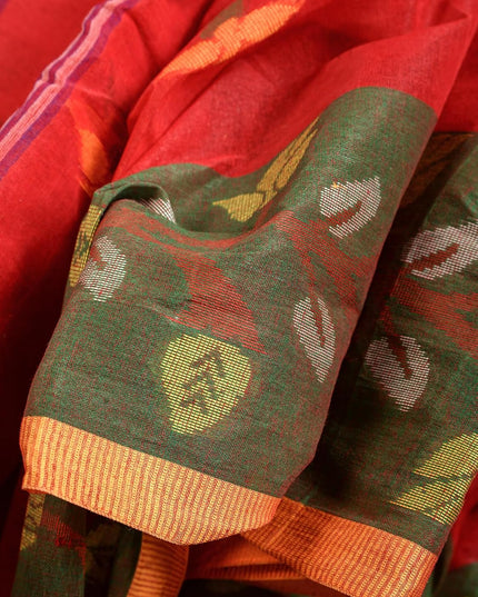 dB DESH BIDESH Women`s Cotton Saree For Woman Leaf Lata latest, sarees Design Sari For Women Cotton Tant Sarees For Women Handloom Saree For Woman Without Blouse Piece