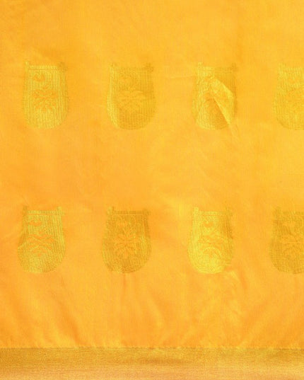 DESH BIDESH Ethnic Motifs Zari Taant Saree