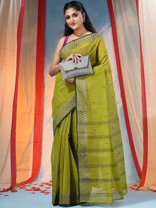 DESH BIDESH Women Ethnic Motifs Pure Cotton Saree