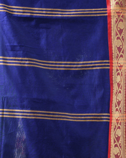 Women`s cotton sarees for women latest, Prema Design party, wear georgette saree farewell wedding, function linen handloom New fancy saree daily, wear silk cotton sarees (Blue)