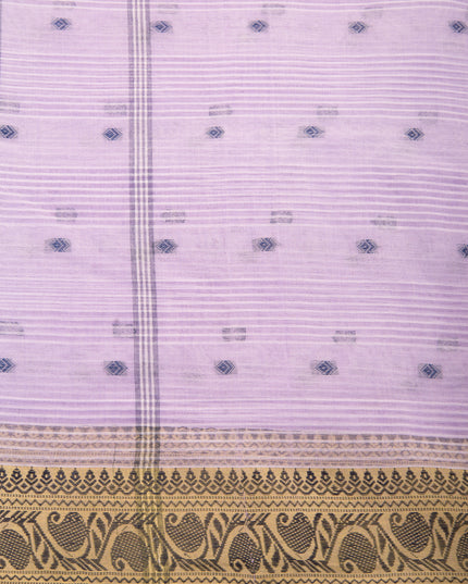 Pure Cotton Handloom Kolkabuti Leela Design Tant Saree