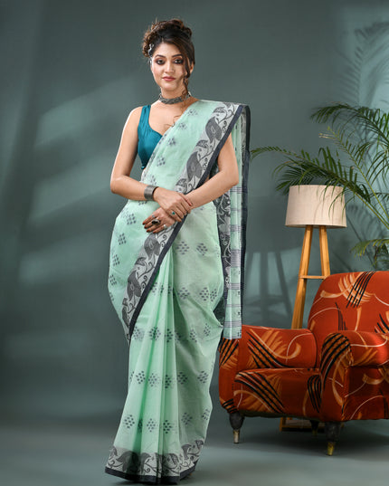 Handloom Cotton Tant Saree for Women – Parnashree Design