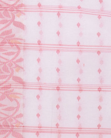 DESH BIDESH Floral Zari Pure Cotton Saree