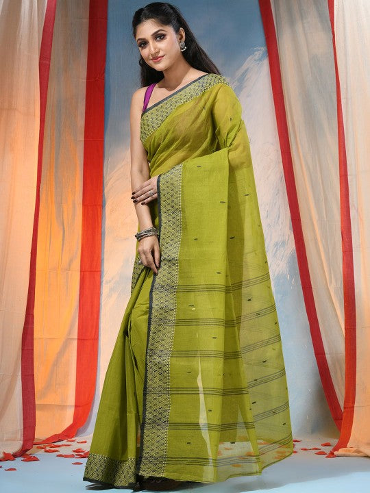 DESH BIDESH Women Ethnic Motifs Pure Cotton Saree