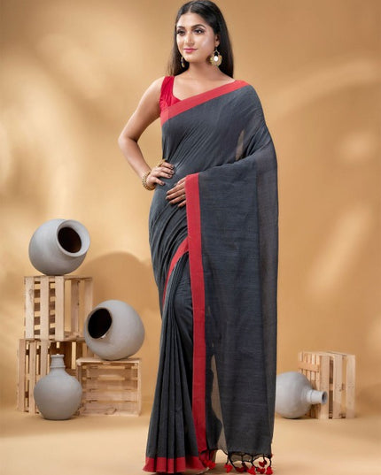 DESH BIDESH Pure Cotton Saree: Lightweight, Elegant, and Comfortable Daily Wear
