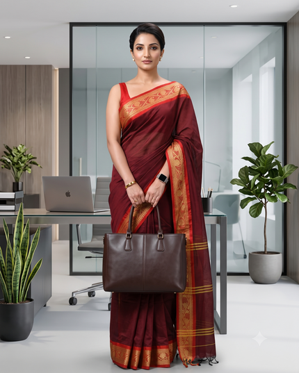 Women`s cotton sarees for women latest, Prema Design party, wear georgette saree farewell wedding, function linen handloom New fancy saree daily, wear silk cotton sarees (Canberry)