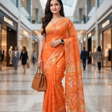 Collection image for: Embroidery / Zari Work Saree