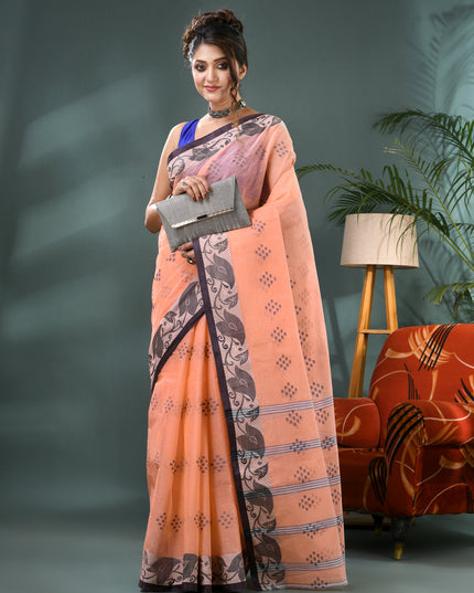 Handloom Cotton Tant Saree for Women – Parnashree Design