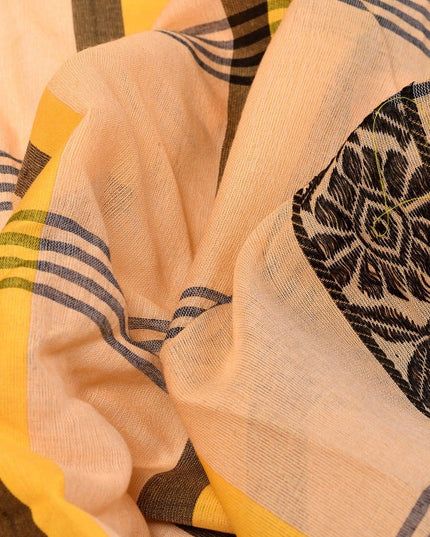 Ethnic Motifs Printed Pure Cotton Taant Saree