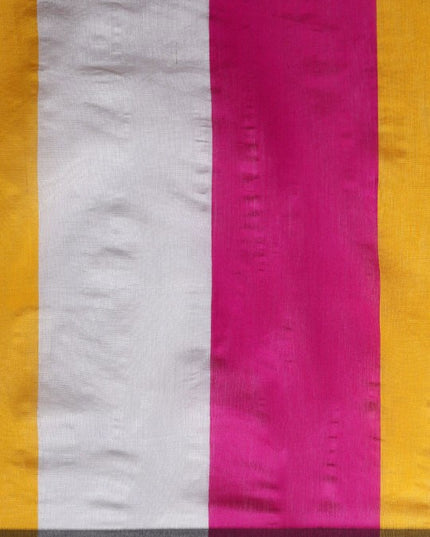 DESH BIDESH Striped Silk Cotton Saree: Vibrant, Elegant, Traditional Indian Attire for Women