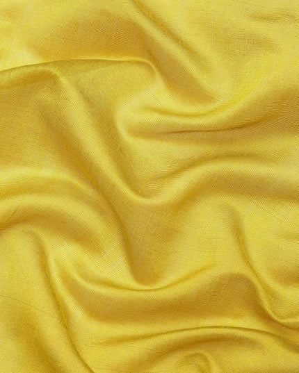 DESH BIDESH Elegant Colourblocked Silk Cotton Saree with Unstitched Blouse Piece